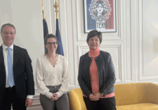 Rencontre avec la ministre Aurore Bergé